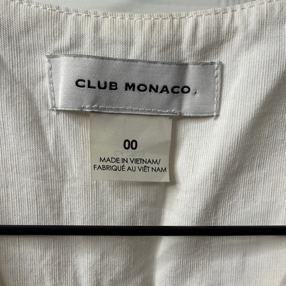 Club Monaco Ivory Sleeveless Dress - Picture 2 of 3